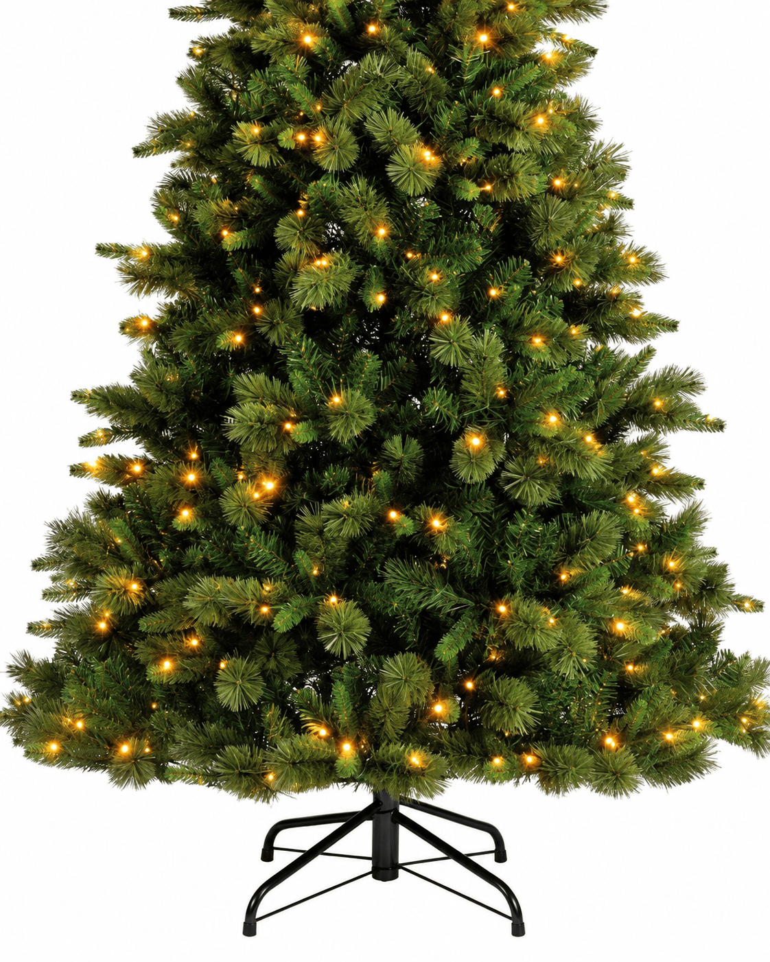 Christmas  -  Everlands Edmonton Spruce LED Pre-lit Christmas Tree - 8ft  -  60483948