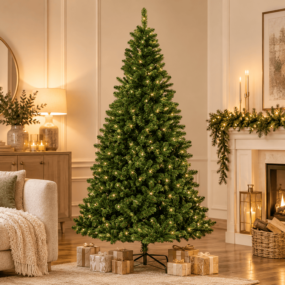 Christmas  -  Everlands Imperial Pine 7ft Christmas Tree  -  60483942