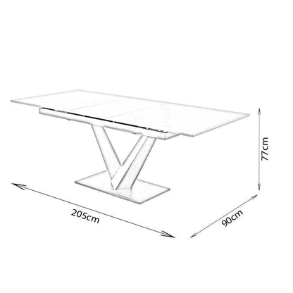 Furniture  -  Ashton Dining Table & 6 Chairs ASHTON TABLE & 6 CHAIRS  -  60011028
