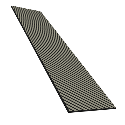 Wall Panelling  -  Grey Oak Herringbone Acoustic Panel B - Left Up Facing  -  60418256