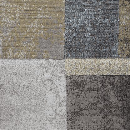 Rugs  -  MC GALLERIA 063-0764/5250 80X150 GREEN BLOCK  - 
