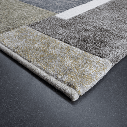 Rugs  -  Galleria Green Block Rug - Multiple Sizes  - 