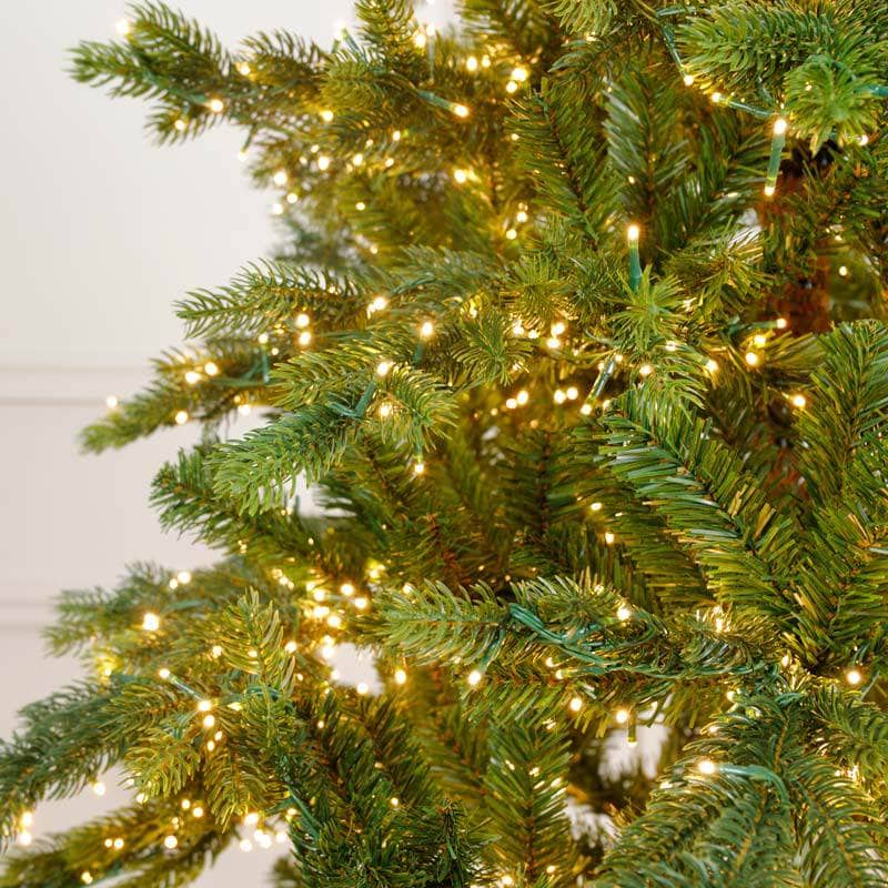 Christmas  -  Galloway Pre-Lit 4000 LED's Spruce Christmas Tree - 7 ft  -  60008507