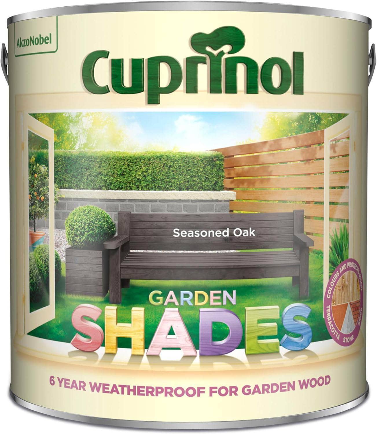 Paint  -  Cx Garden Shades 2.5L - Seasoned Oak  -  50046851