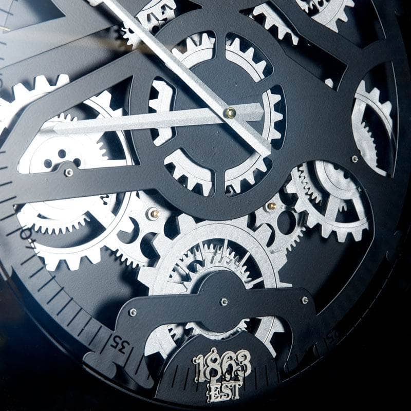  -  Gears Wall Clock - 60cm  -  60008118