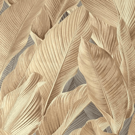 Wallpaper  -  Gianni Leaf Natural Wallpaper  -  60485259