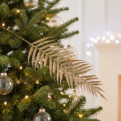 Active  -  Gold Glitter Fern Spray - 76cm  -  60486245