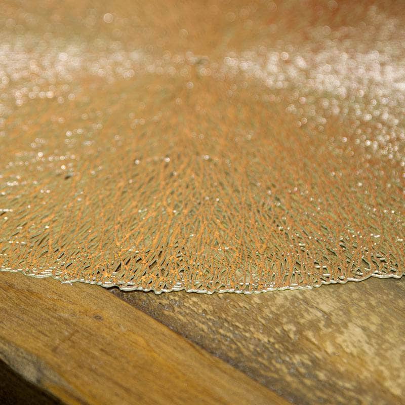 Christmas  -  Gold Round Placemat - 38cm  -  60008483