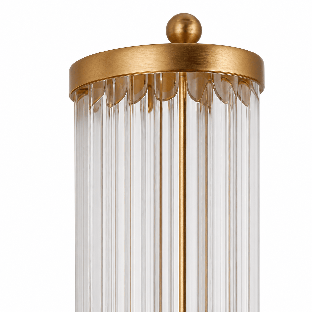 Lights  -  YELLOWSTONE 11-1321-2 GOLD WALL LIGHT WITH CLEAR GLASS  -  60485104