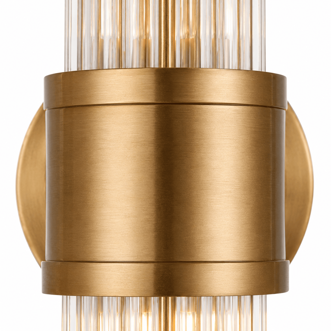 Lights  -  YELLOWSTONE 11-1321-2 GOLD WALL LIGHT WITH CLEAR GLASS  -  60485104