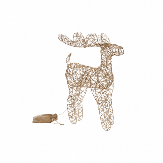 Christmas  -  Gold Weave Wonderdeer - 43cm  -  60487700
