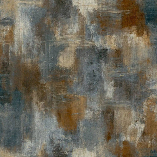 Wallpaper  -  Grandeco Abstract Blue Texture Wallpaper - 210703  -  60487246