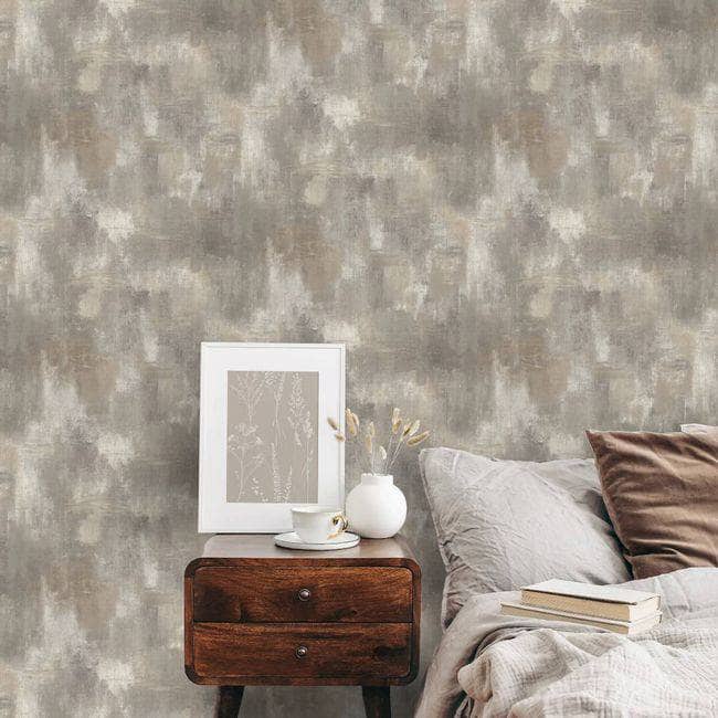 Wallpaper  -  Grandeco Abstract Neutral Texture Wallpaper 210702  -  60487244