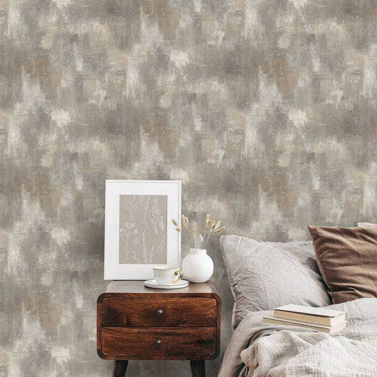Wallpaper  -  Grandeco Abstract Neutral Texture Wallpaper 210702  -  60487244