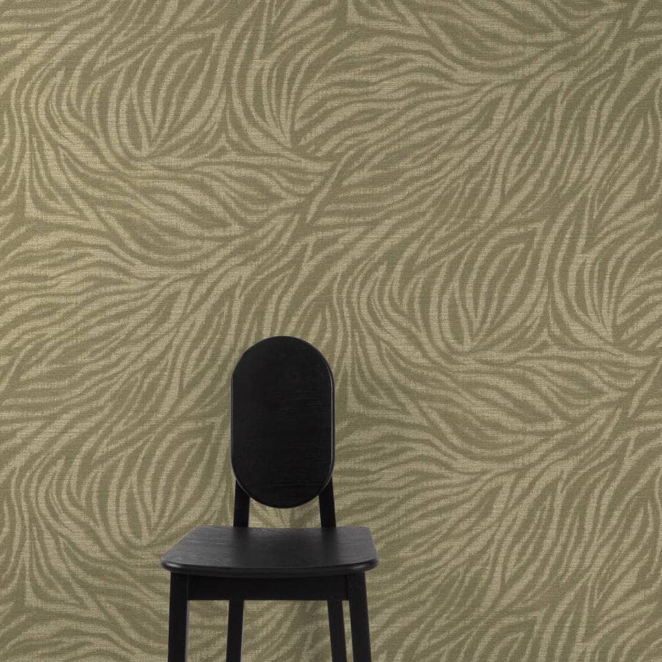 Wallpaper  -  Grandeco Ankara Green Wallpaper - A84102  -  60486513