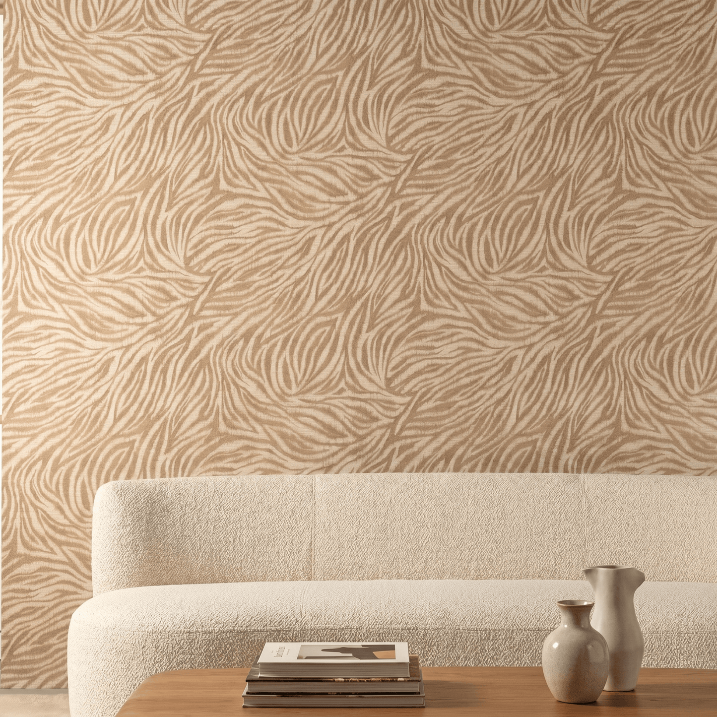 Wallpaper  -  Grandeco Ankara Rust Wallpaper - A84104  -  60486511
