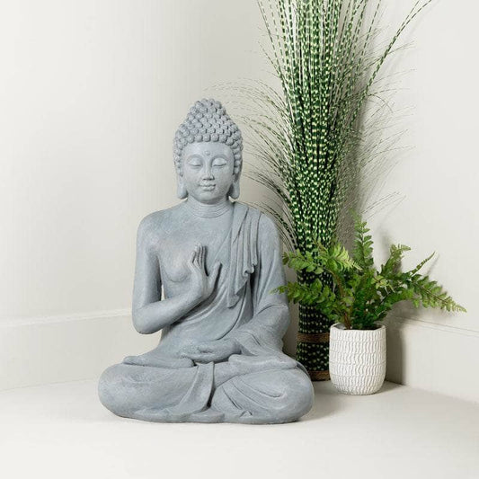 Grey Sitting Buddha -  60008427