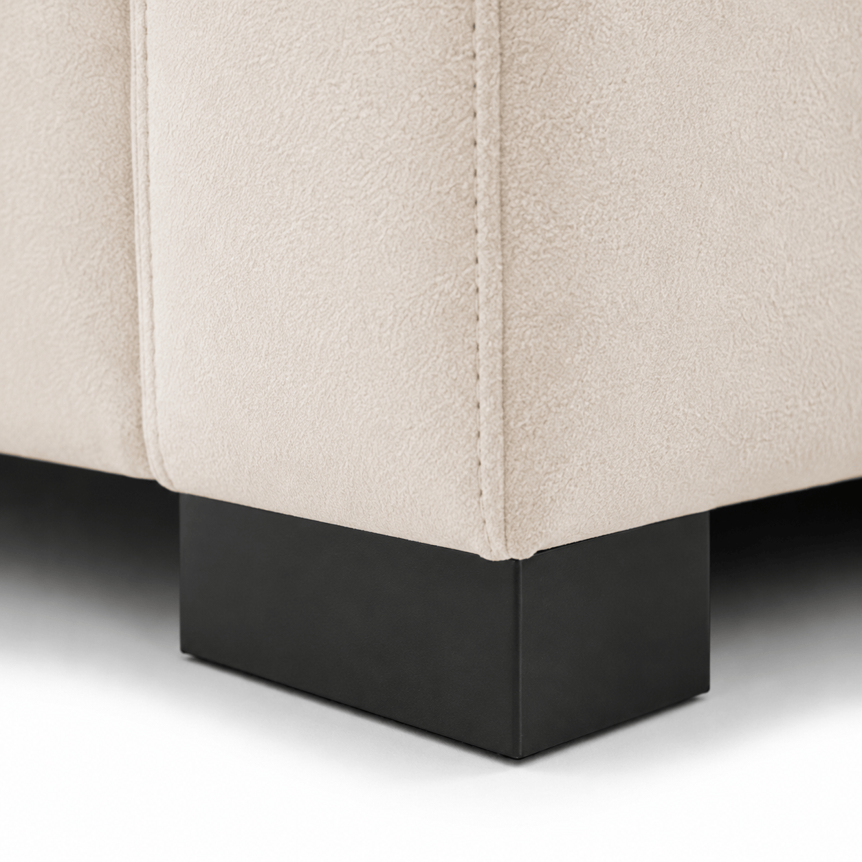 Hallie LHF Corner Sofa - Cream