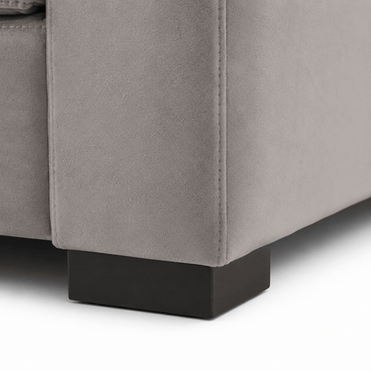 Hallie LHF Corner Sofa - Grey