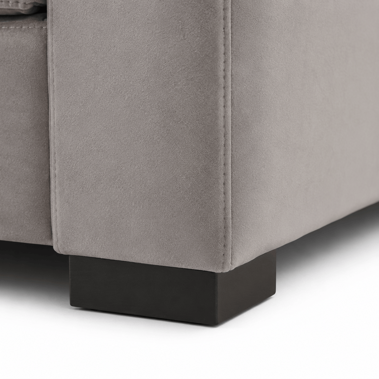 Furniture  -  Hallie RHF Corner Sofa - Grey  -  60486585