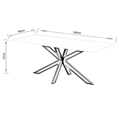 Furniture  -  Harper Table & 6 Dining Chairs  -  60009249