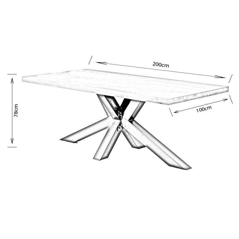 Furniture  -  Harrow 200cm Dining Table  -  60008975