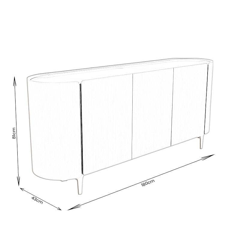 Furniture  -  Hayes Wide Sideboard  -  60418179