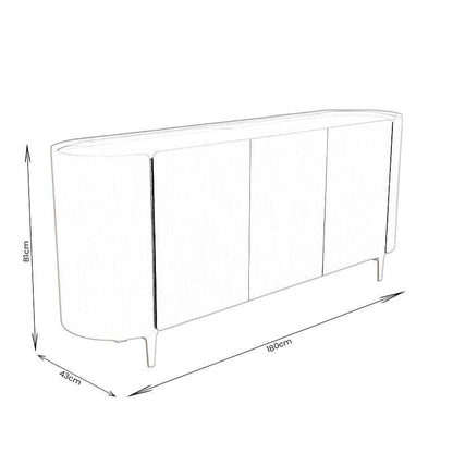Furniture  -  Hayes Wide Sideboard  -  60418179