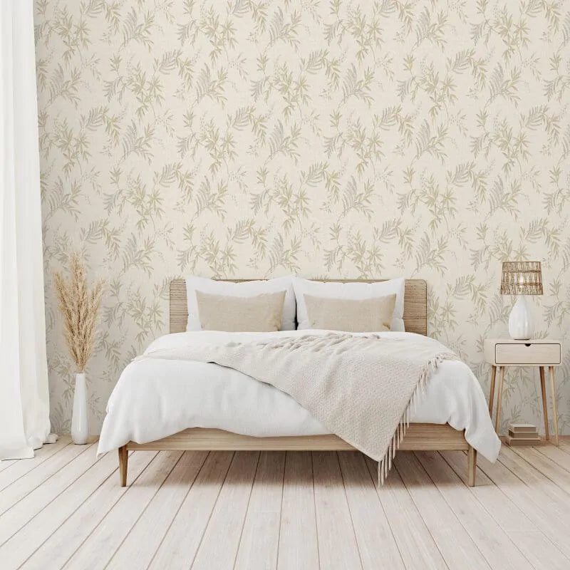 Holden Giovanni Cream Trail Wallpaper - 36450
