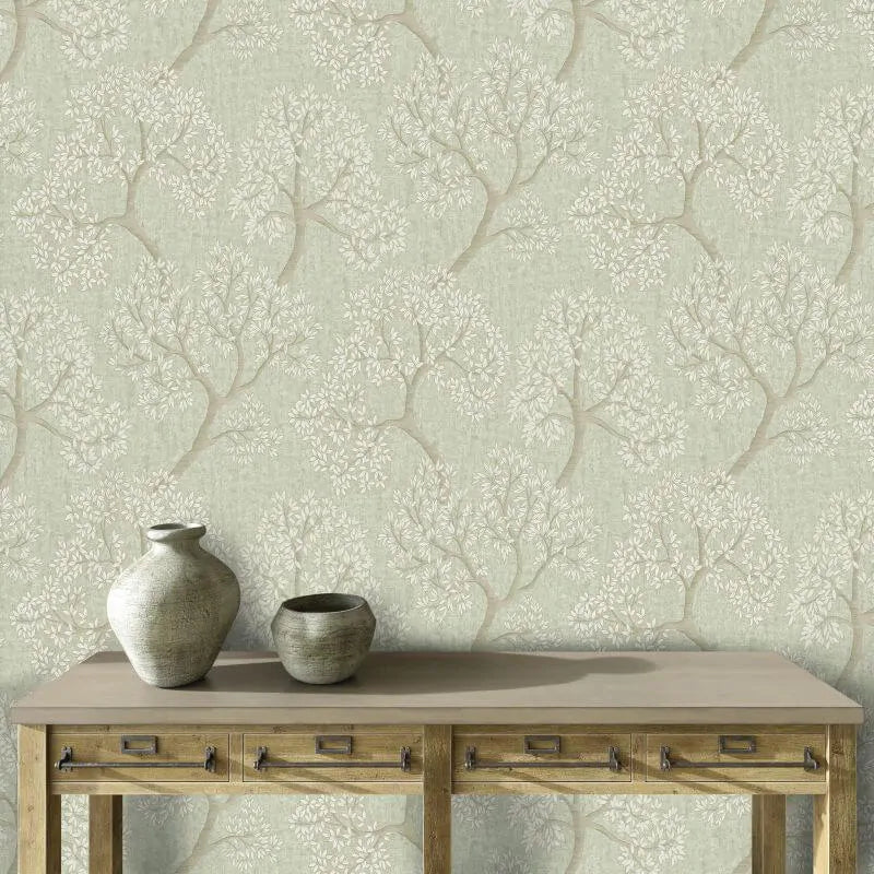 Holden Giovanni Sage Tree Wallpaper - 36463