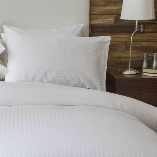 Homeware  -  Hotel Satin Stripe Oxford Pillowcase - White  -  60010051