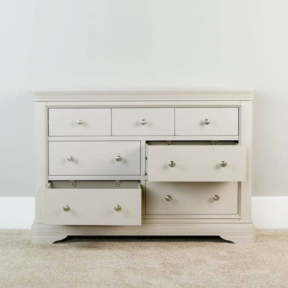 Furniture  -  Victoria 7 Drawer Chest - Taupe  -  60007788