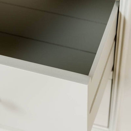 Furniture  -  Victoria 5 Drawer Tall Chest - Taupe  -  60007787