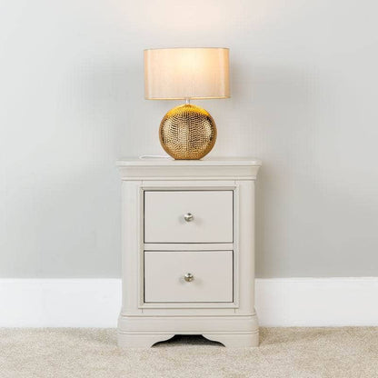 Furniture  -  Victoria Bedside Table - Taupe  -  60007786