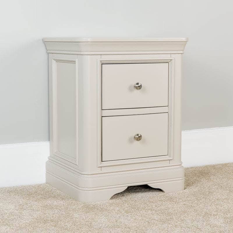 Furniture  -  Victoria Bedside Table - Taupe  -  60007786