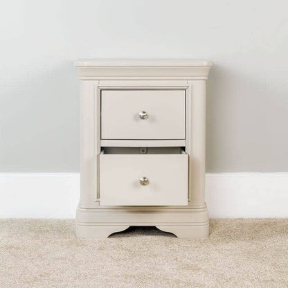 Furniture  -  Victoria Bedside Table - Taupe  -  60007786