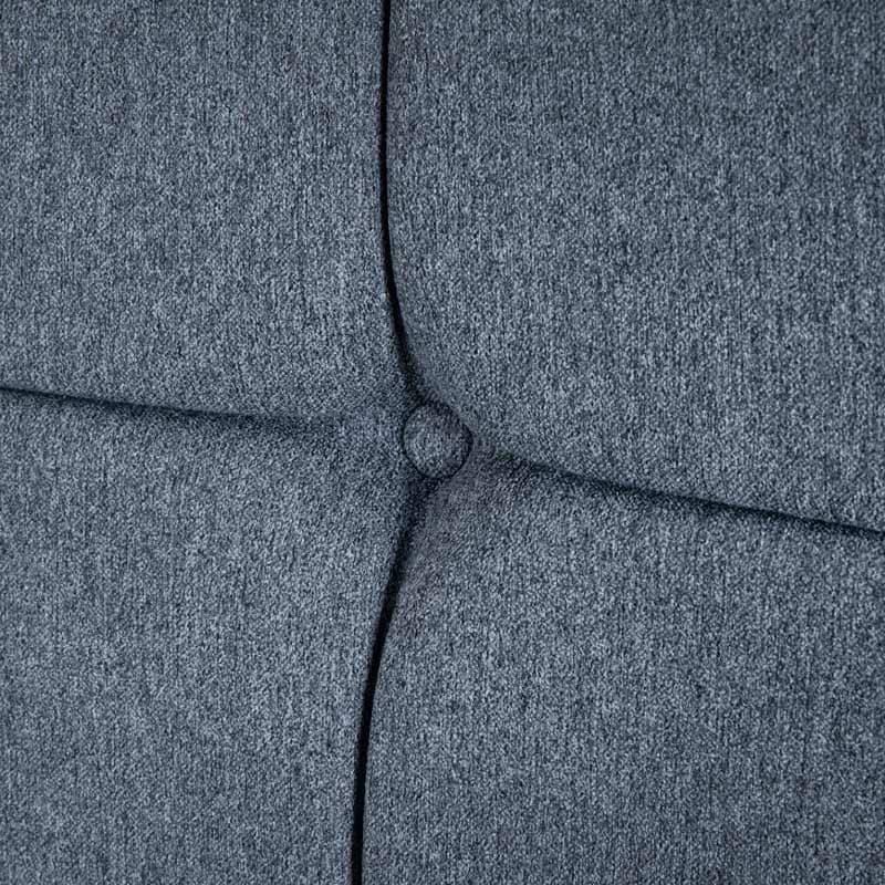 Outlet Beds  -  Outlet Diamond Double Divan Set - Titanium  -  60012103