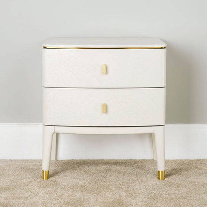  -  Plaza Bedside Table - Stone  -  60007892
