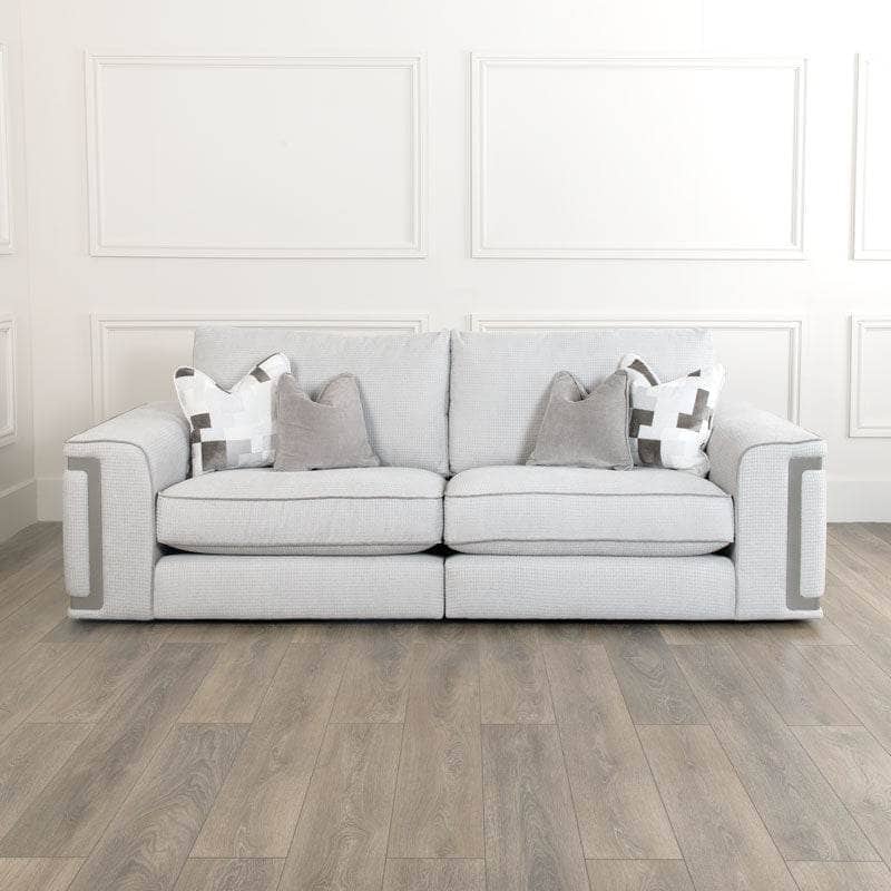 Furniture  -  Florian 4 Seat Sofa - Grey  -  60006575