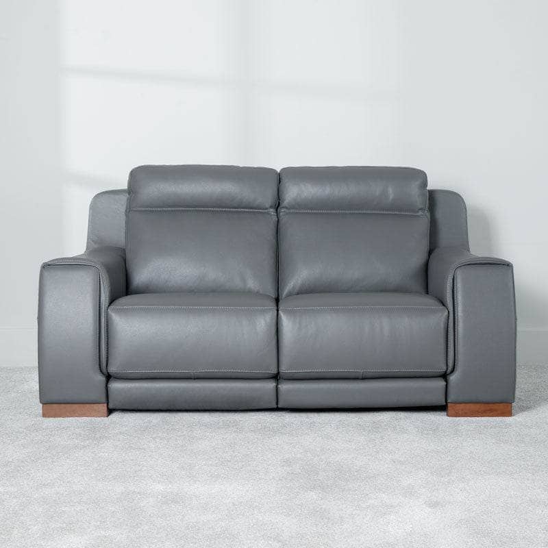 Furniture  -  Vicenza 2 Seater Power Sofa - Charcoal  -  60010297