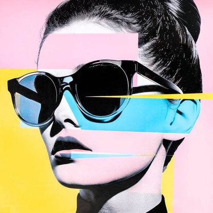 Pictures  -  Pop Art Framed Picture - 70 x 100cm  -  60011757