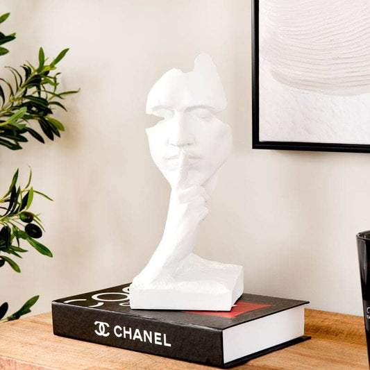 Homeware  -  The Silent Face Figurine - White  -  60011888