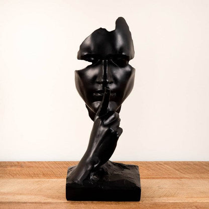 Homeware  -  The Silent Face Figurine - 31cm  -  60011889