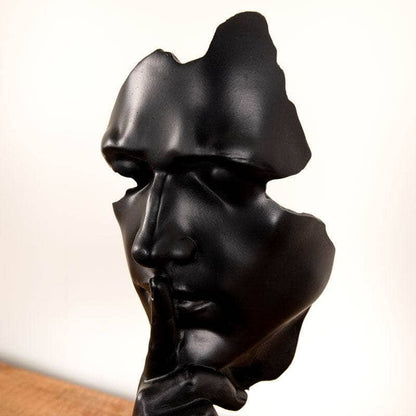 Homeware  -  The Silent Face Figurine - 31cm  -  60011889