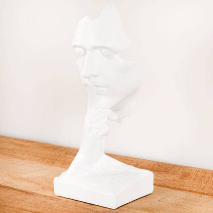 Homeware  -  The Silent Face Figurine - White  -  60011888