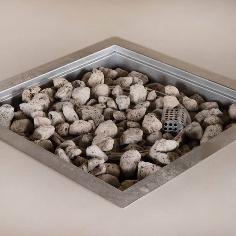 Gardening  -  Drift Natural Frame Corner Firepit Set  -  60064469