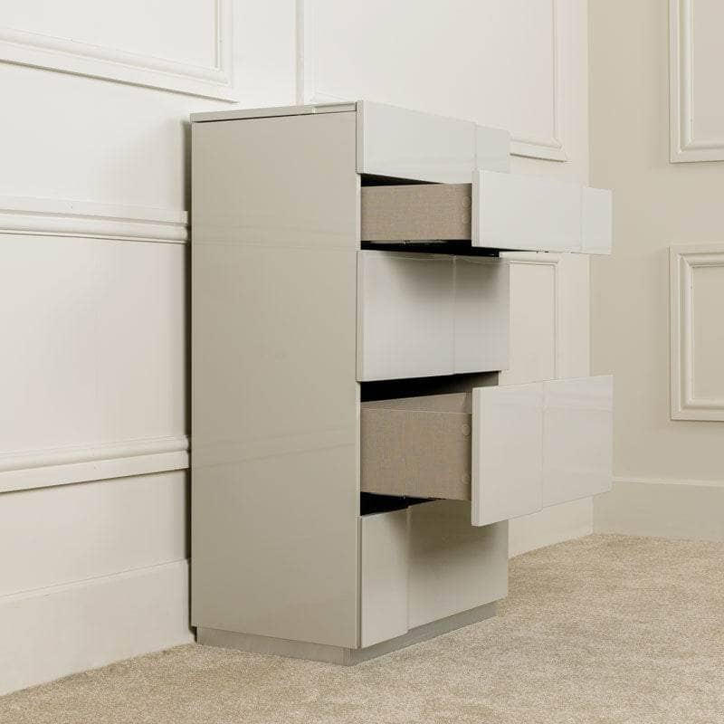 Furniture  -  Verona 4 Drawer Chest- Cashmere  -  60008228