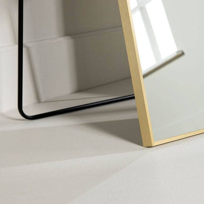 Mirrors  -  Gold Arch Top Mirror - 90x180cm  -  60009768