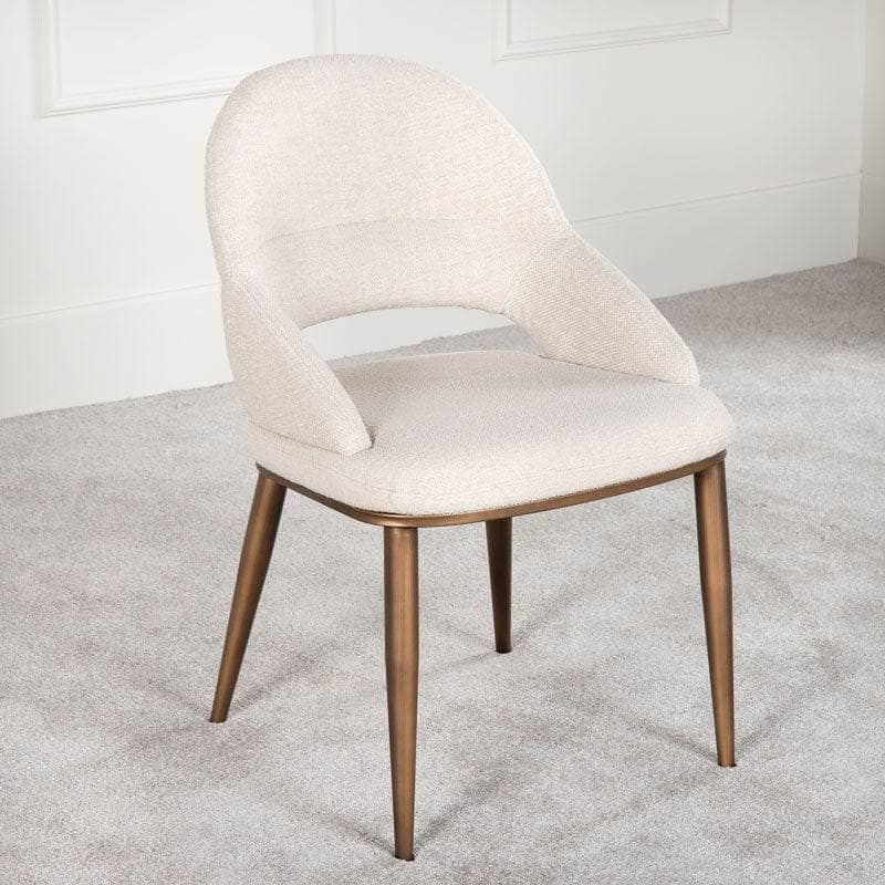 Furniture  -  Hayes Dining Chair - Cream  -  60418183
