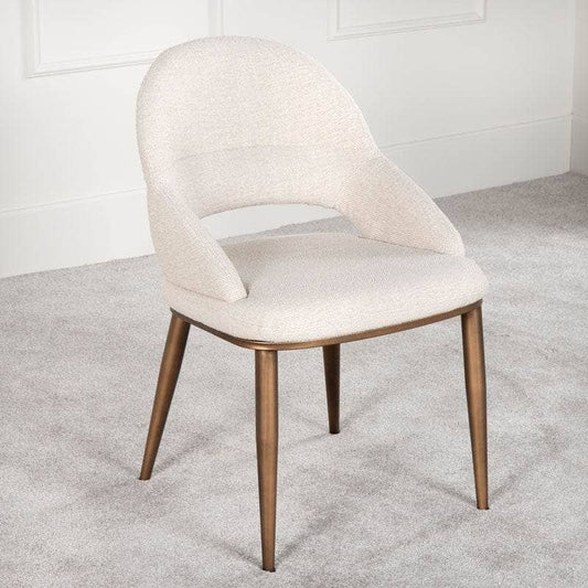 Furniture  -  Hayes Dining Chair - Cream  -  60418183